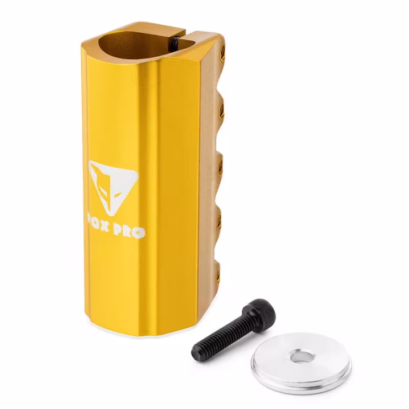 Зажим (хомут) C Fox SCS золотой