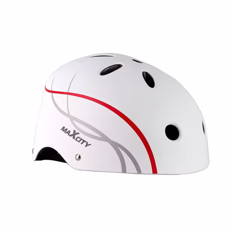 Шлем для роллеров Max City Roller Liner, белый, размер L