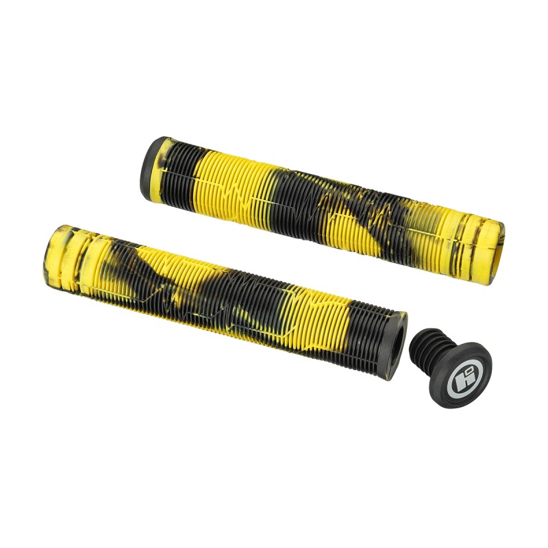 Грипсы для самоката Hipe H05 Duo 250714, 170 мм, желтый/черный