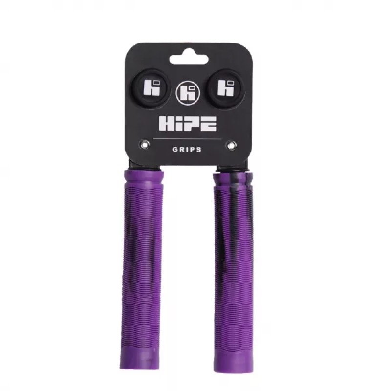Грипсы для самоката Hipe 01 Duo 2507015, 155 мм, фиолетовый/черный