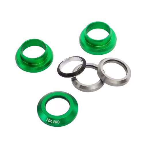 Рулевая колонка Fox Pro стандарт 1 1/8 silver/green