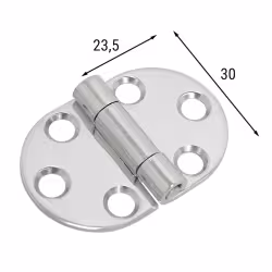 Петля неразъемная Homer 006062, 47х30х1,5 мм