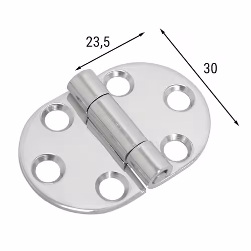 Петля неразъемная Homer 006062, 47х30х1,5 мм