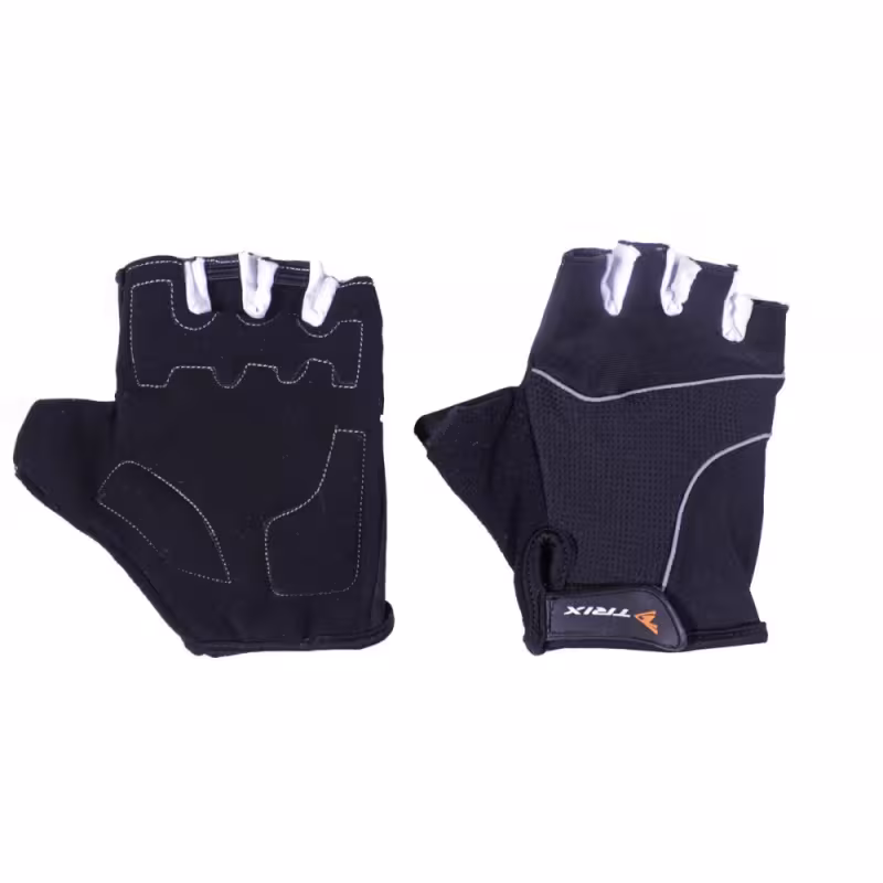 Велоперчатки Trix LCL-60029, 038431-003, черный, размер L