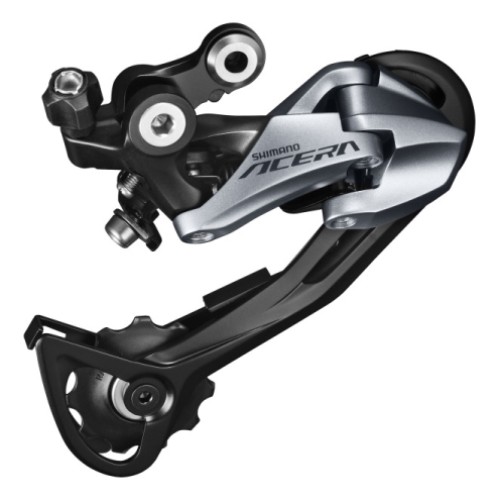 Переключатель задний Shimano Acera, RD-M3000-SGS, 9 скоростей, под болт, черный