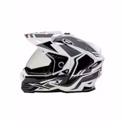 Мотошлем AiM JK802, белый/серый, размер L