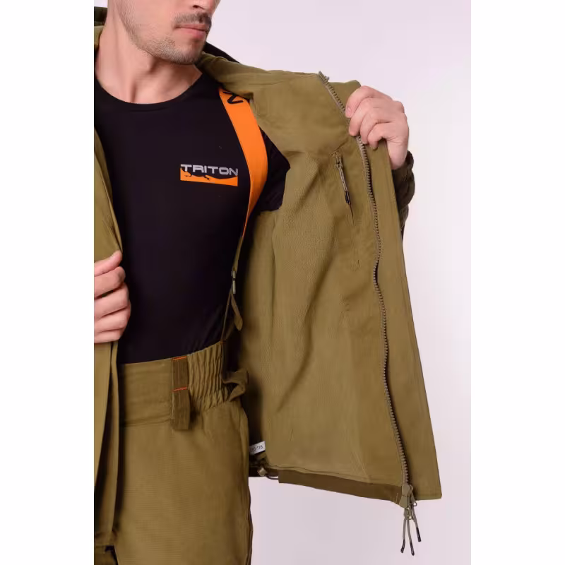 Костюм мужской Triton Gear Gorka PRO -5, ткань Venandi, хаки, размер 60-62 (XXL), 182-188 см