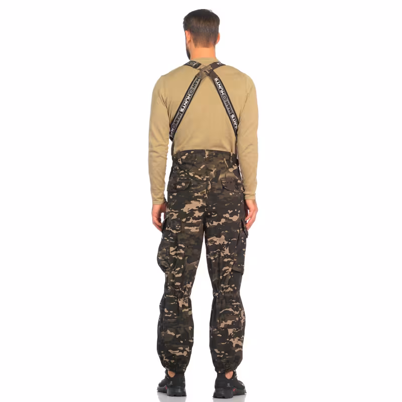 Костюм мужской Huntsman (Восток) Горка -5, ткань Рипстоп, черный камуфляж, размер 48-50, 182-188 см