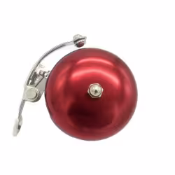 Звонок велосипедный "Винтаж", алюминиевый, D57 мм, красный