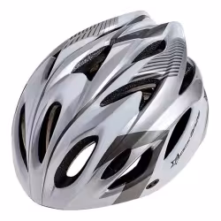 Велошлем Cigna WT-012, чёрный/серый/белый, 57-62 см