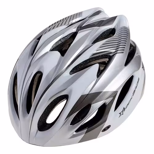 Велошлем Cigna WT-012, чёрный/серый/белый, 57-62 см