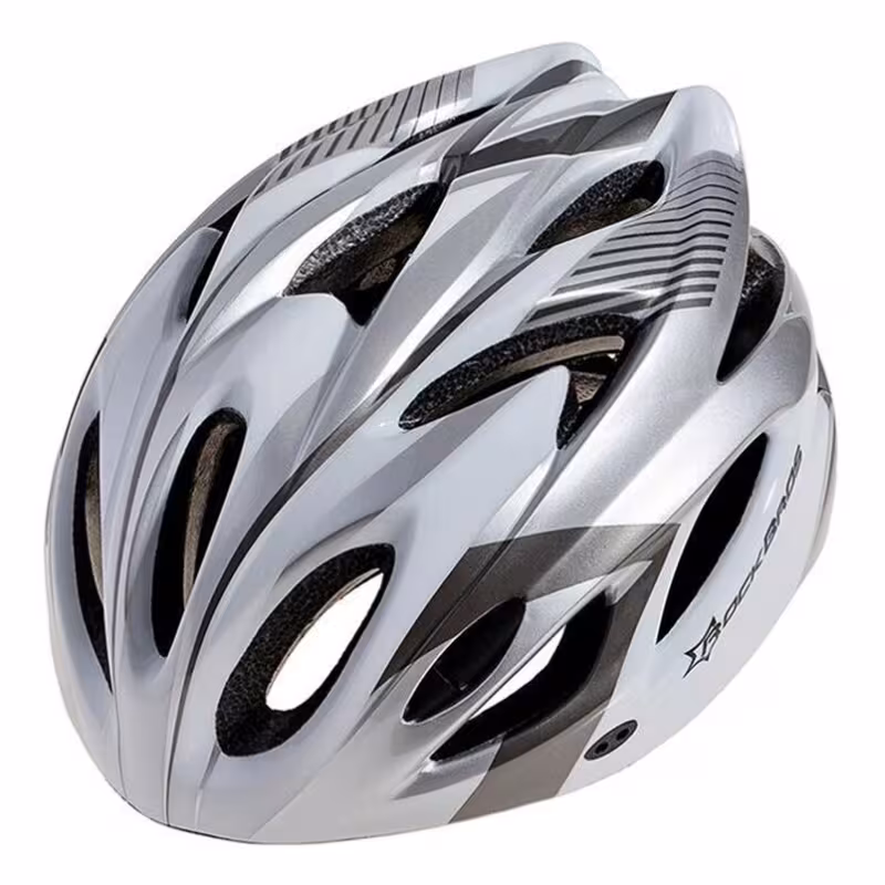 Велошлем Cigna WT-012, чёрный/серый/белый, 57-62 см