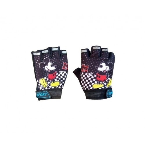 Велоперчатки детские Sport Boy Mickey Mouse, разноцветный