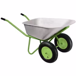 Тачка строительная двухколесная Сибртех, 90 л