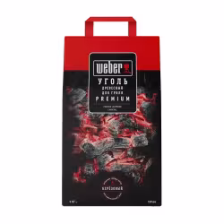 Уголь древесный Weber, 3кг