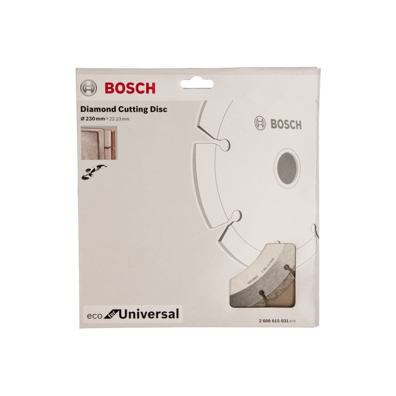 Диск алмазный сегментный Bosch Eco Universal 2608615031, 230х22,23 мм