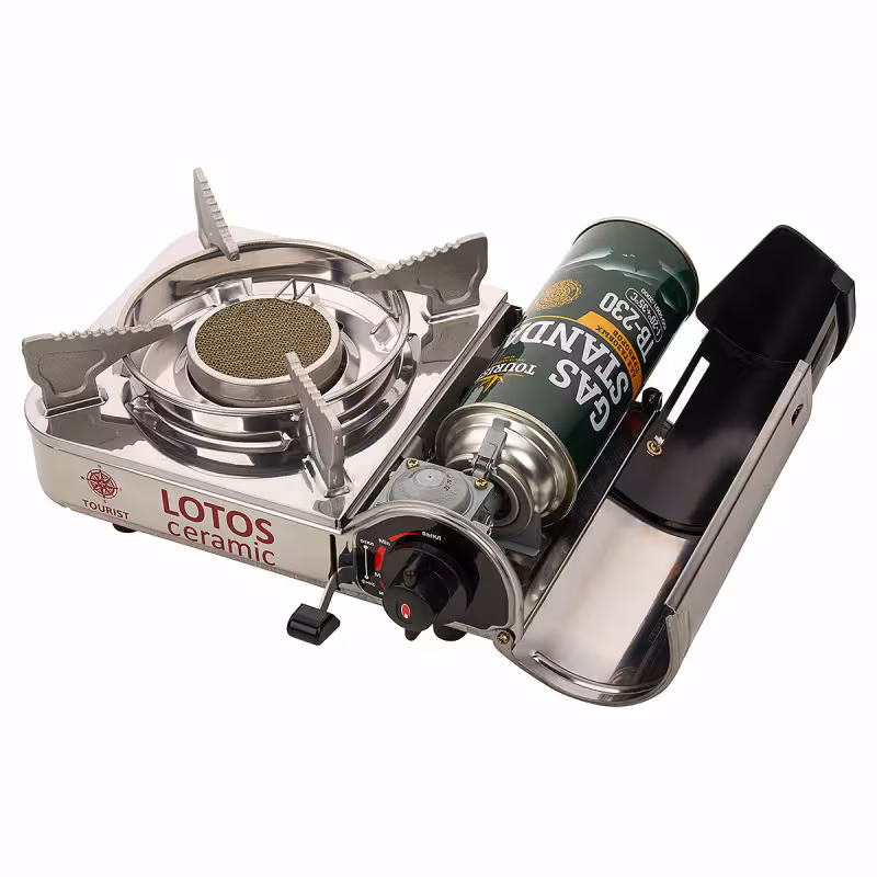 Плита портативная газовая Tourist Lotos TR-350 КОМПАКТ