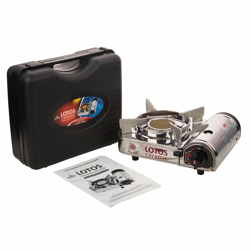 Плита портативная газовая Tourist Lotos TR-350 КОМПАКТ