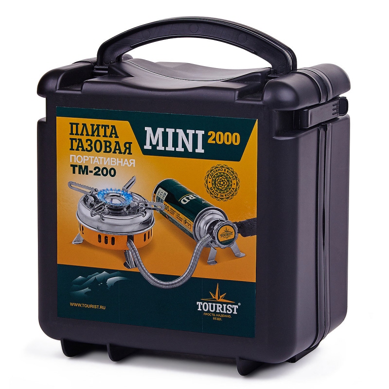 Плитка газовая портативная Tourist Mini-2000 ТМ-200