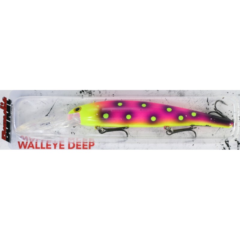 Воблер плавающий Bandit Deep Walleye OL108, 120 мм, 17,5 г, цвет OL108