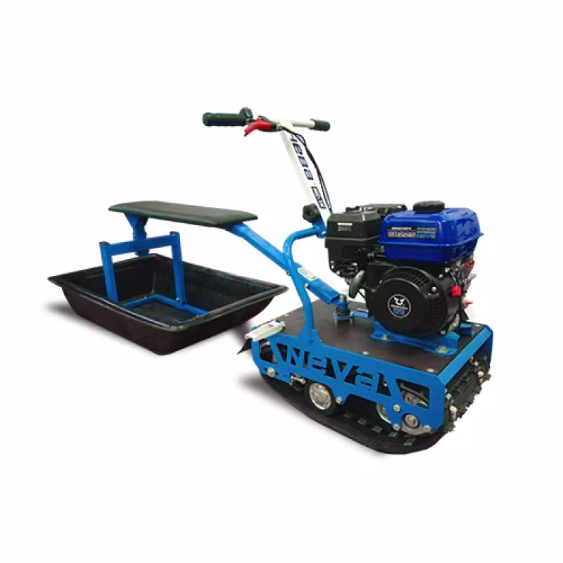 Мотобуксировщик Нева МС1-ZS (GB225) 7,5 л.с., катки, ручной запуск