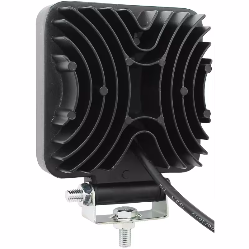 Фара светодиодная AT 120 W, дальний свет, с желтой подсветкой