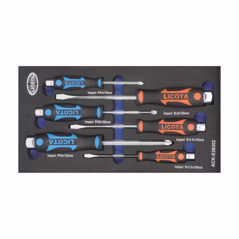 Тележка с набором инструментов Licota AWX-2602RTSEK01, 5 полок, 247 предметов