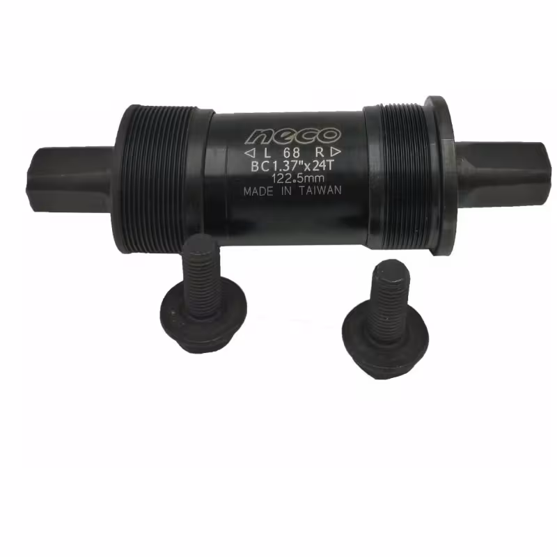 Каретка-картридж Neco B910 B910P-1225, 68x122,5 мм, картридж под квадрат SQR, стальные чашки