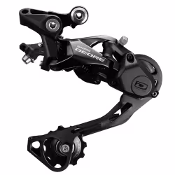 Переключатель задний Shimano Deore RD-M6000, GS, 10 скоростей, черный