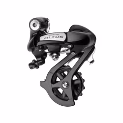 Переключатель задний SHIMANO, ALTUS, RD-M310-L, 7/8 скоростей, черный 