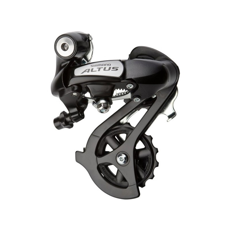 Переключатель задний SHIMANO, ALTUS, RD-M310-L, 7/8 скоростей, черный 