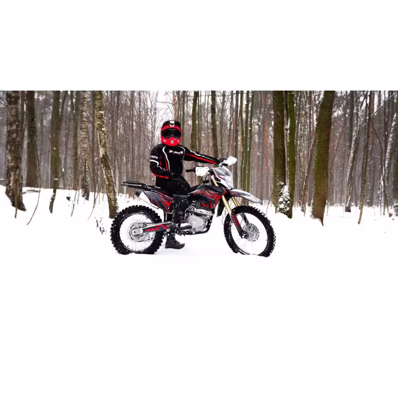 Мотоцикл кроссовый BSE Z3 250E Red/Black (колеса 21/18)