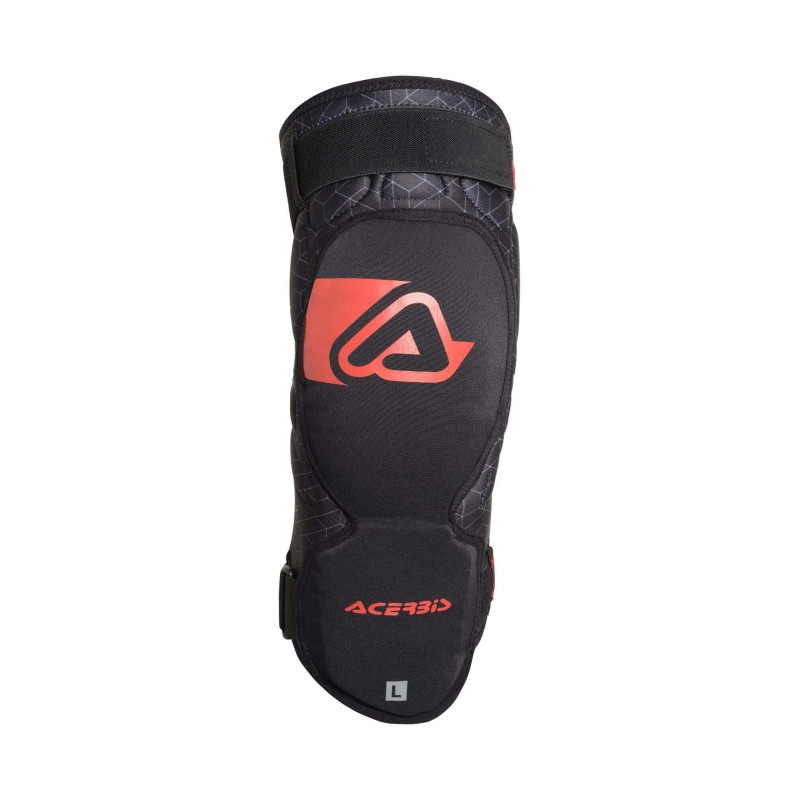 Наколенники Acerbis Guard Soft, черный/красный 