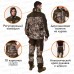 Костюм мужской OneRus Горный -5, ткань Алова, бежевый камуфляж/коричневый, размер 52-54 (L), 182-188 см