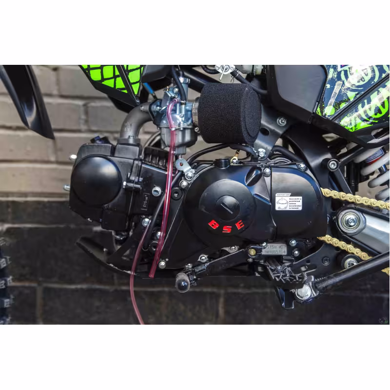 Питбайк BSE EX 125E Max13 1.0 Green/Pink/Neon