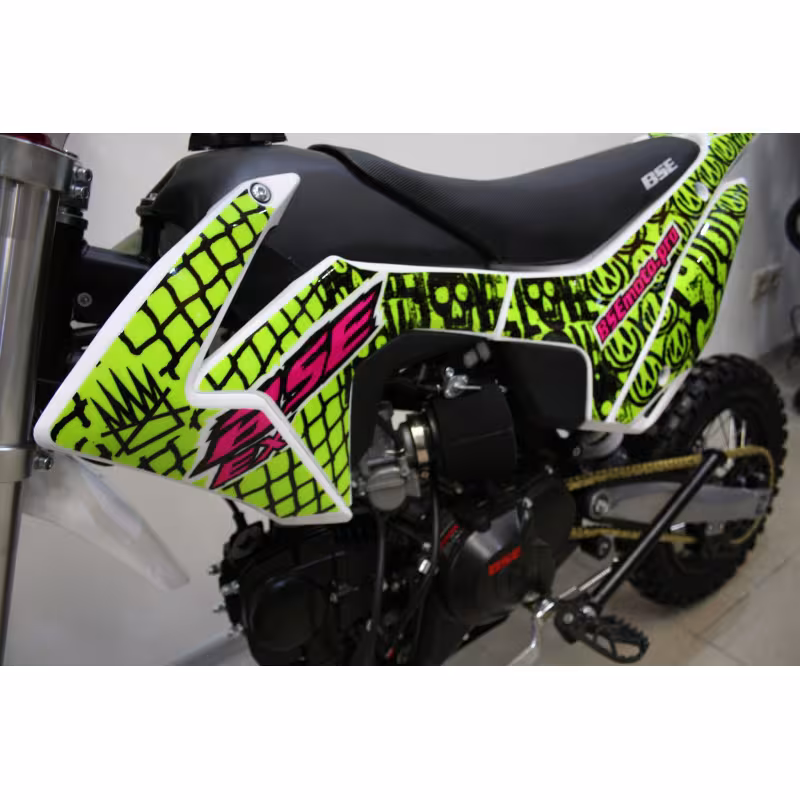 Питбайк BSE EX 125E Max13 1.0 Green/Pink/Neon