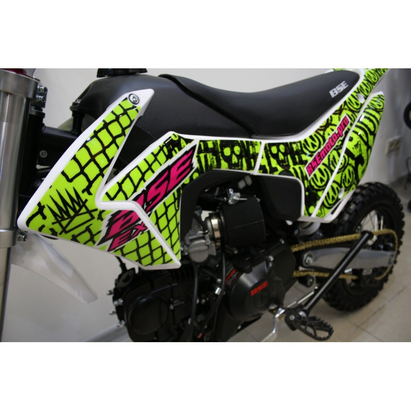 Питбайк BSE EX 125E Max13 1.0 Green/Pink/Neon