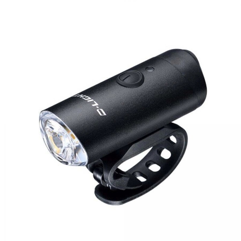 Фонарь велосипедный передний D-light CG-128P, 100 lm, 2 режима