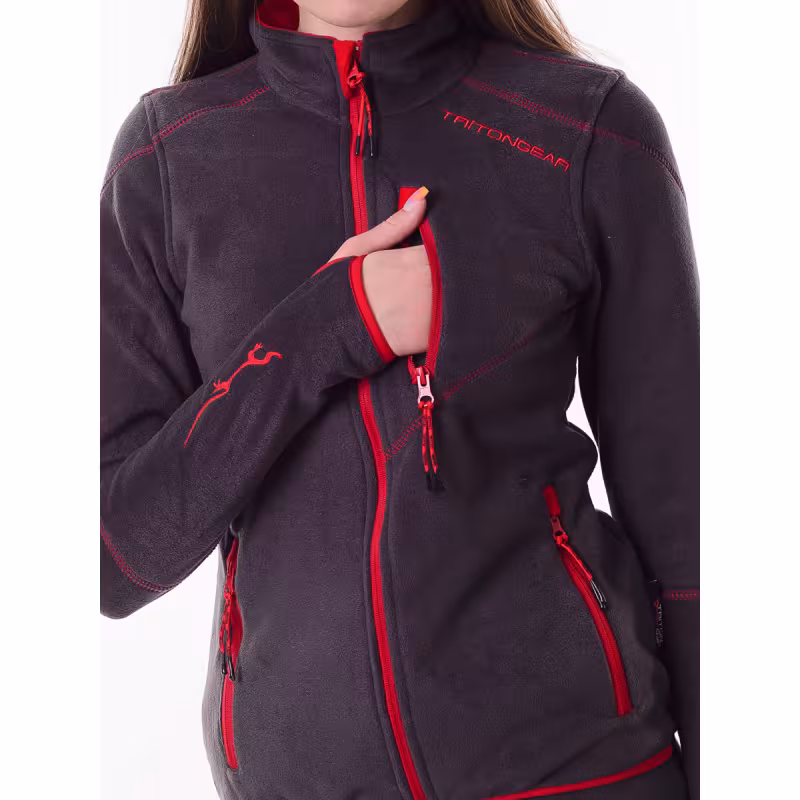 Костюм женский Triton Gear Рич, флис, серый, размер 52-54, 158-164 см