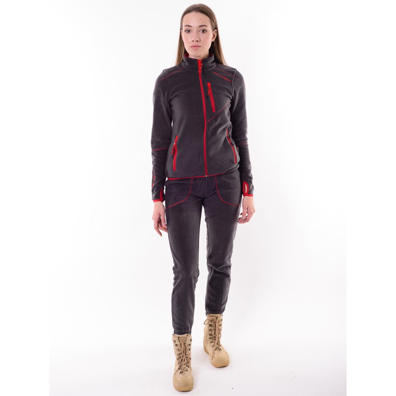 Костюм женский Triton Gear Рич, флис, серый, размер 52-54, 170-176 см
