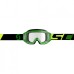 Мотоочки Scott Hustle X MX, зеленый/прозрачный