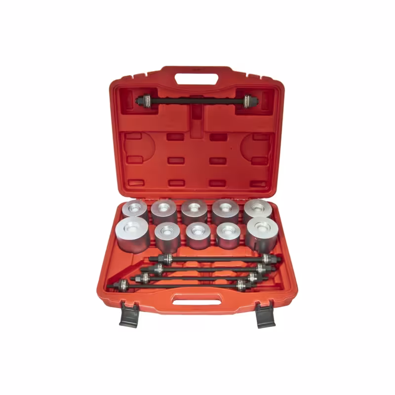 Набор для замены сайлентблоков, втулок и подшипников универсальный Эврика ER-86600, 27 предметов