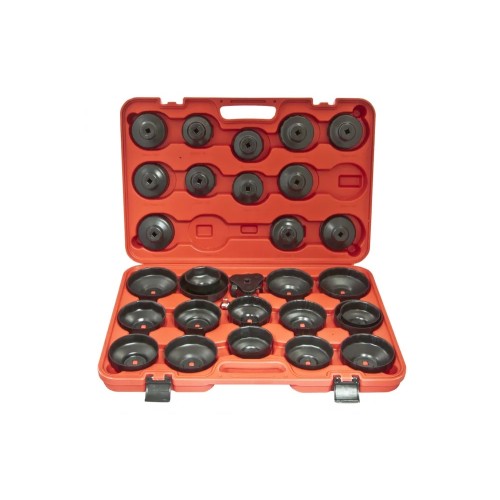 Набор съемников масляных фильтров Эврика ER-86845, 30 предметов