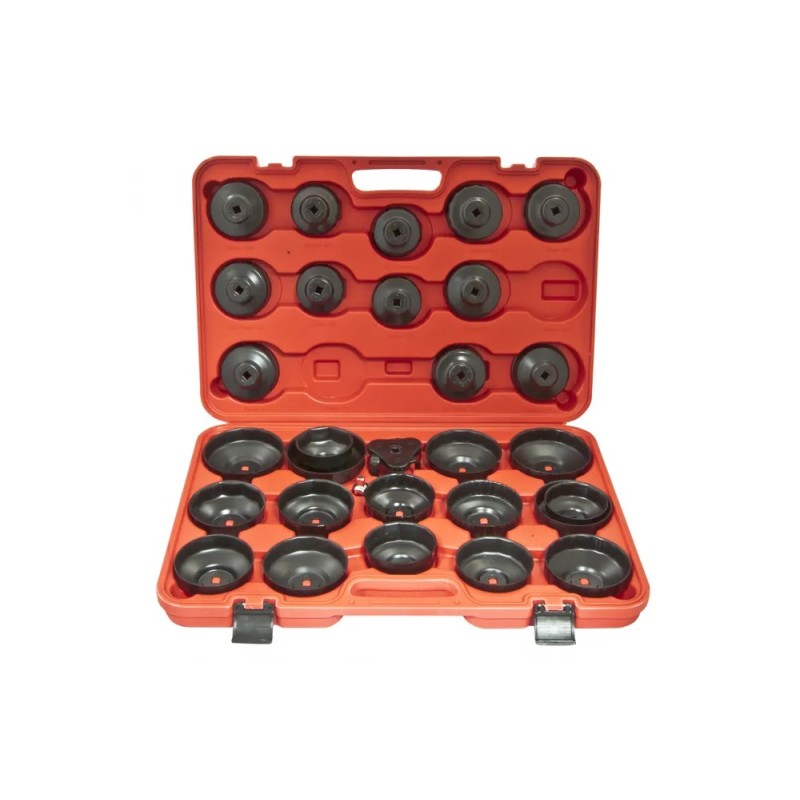 Набор съемников масляных фильтров Эврика ER-86845, 30 предметов