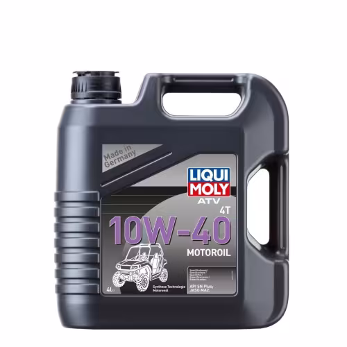 Масло моторное синтетическое для 4Т квадроциклов Liqui Moly ATV Motoroil Offroad 10W40, 4л