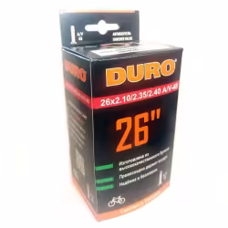 Камера Duro DHB01022, 26x2.10/2.4 F/V-52, бутил, авто-ниппель A/V