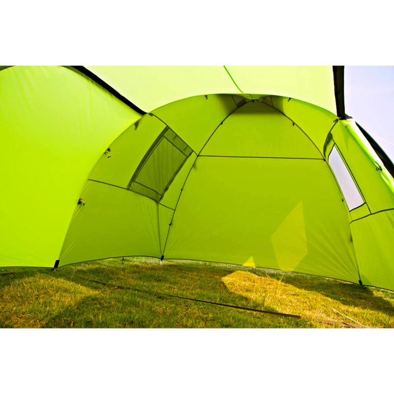 Палатка кемпинговая Mimir Х-ART1810L, 6-местная, 490х260х185 см, зеленый