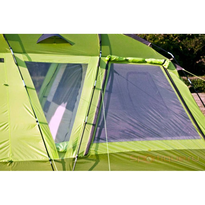 Палатка кемпинговая Mimir X-ART2001L, 4-местная, 450x300x220 см, зеленый