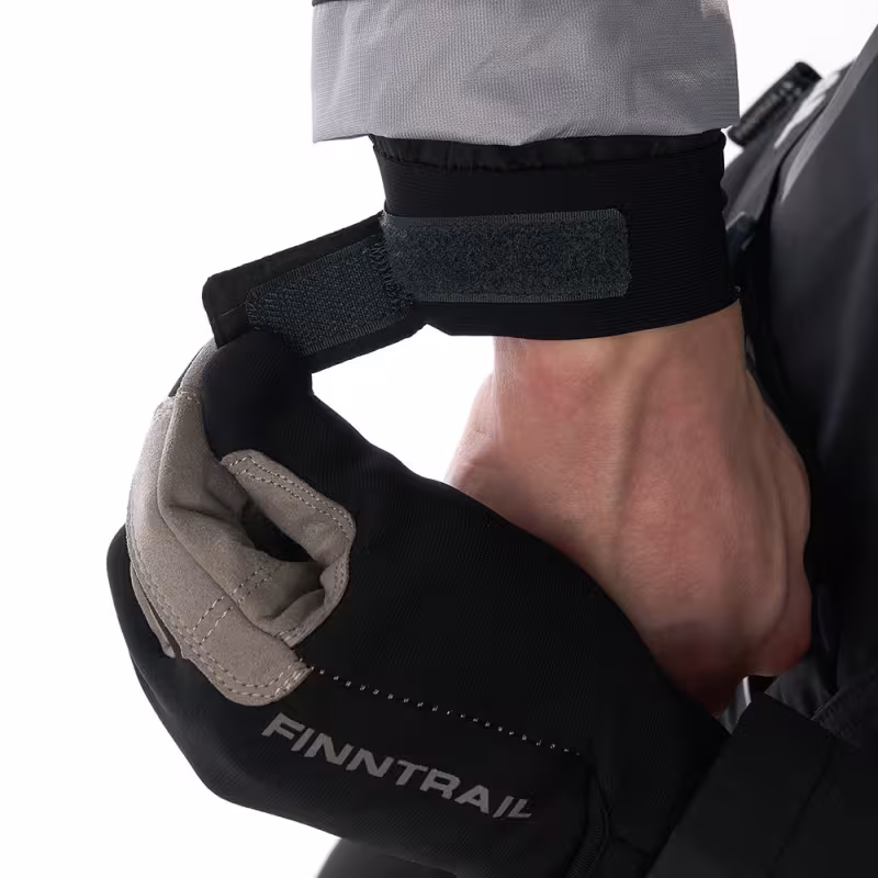 Куртка мужская Finntrail Mudway 2010, мембрана Hard-Tex, черный, размер 50-52 (L), 175-185 см