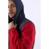 Куртка мужская Finntrail Softshell Nitro 1320, ткань Софтшелл, красный/серый, размер 44-46 (S), 165-175 см